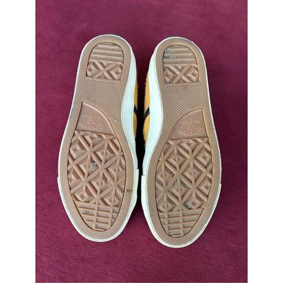 Converse Men's Yellow One Star Academy Pro Suede Lace Up Sneakers Size 7.5 - Picture 5 of 6